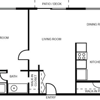 Georgetown Manor Apartments - one bedroom floorplan - Apartments Near Me - Tigard, Oregon Georgetown Manor Apartments - one bedroom floorplan - Apartments Near Me - Tigard, Oregon