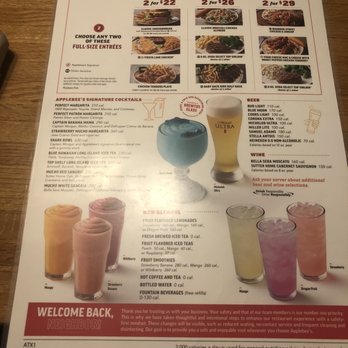Applebee's Grill + Bar - Menu - Sports Bars Near Me - Copperas Cove, Texas