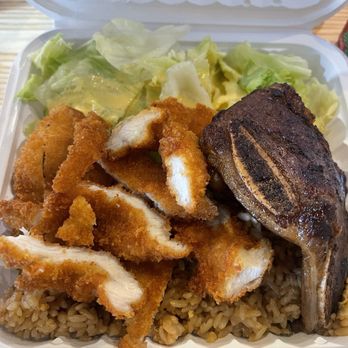 Hawaiian BBQ & Ramen - C2. Chicken Katsu B1. Kalbi Short Ribs - Barbeque Near Me - Montgomery, Alabama Hawaiian BBQ & Ramen - C2. Chicken Katsu B1. Kalbi Short Ribs - Barbeque Near Me - Montgomery, Alabama