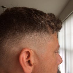 Lim Barber Shop - Completely asymmetrical.