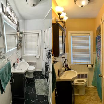 Decampos Construction - Bathroom floor - Flooring Near Me