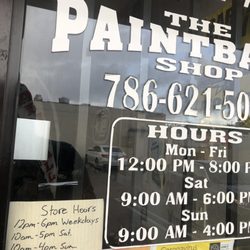 The Paintball Shop - Times are not true.