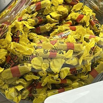 Quincy's Candy Shop - My my how Mary Jane's have shrunk. This is part of the 10 for a dollar set up. - Candy Stores Near Me - Wappingers Falls, New York