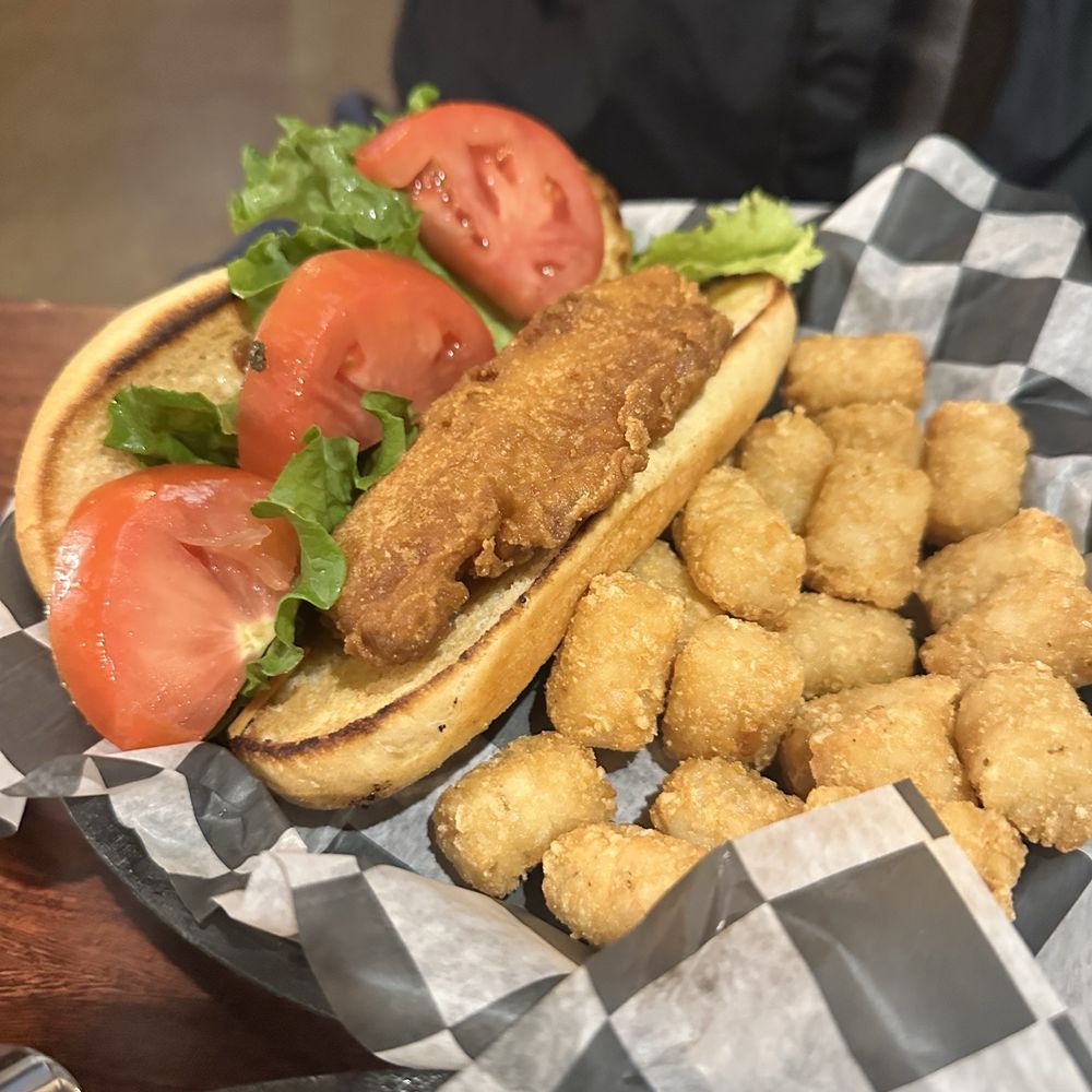 Patties & Pints - Fish Po' Boy - Bars Near Me - Ironton, Ohio