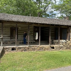 Iuka Mineral Springs Park - Original Log Cabin