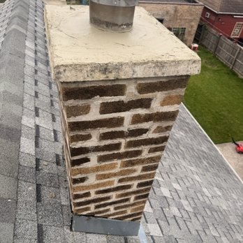 Eagle Roofing & Masonry - Finished chimney - Roofing Near Me