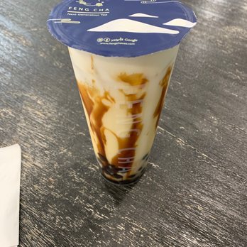Feng Cha Teahouse - Dirty boba.  Tasty! - Desserts Near Me - Richardson, Texas
