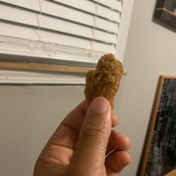 Indi's Fast Food Restaurant - TINY chicken wing! Baby sized