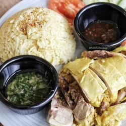 Hainanese Chicken & Rice Platter