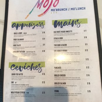 Mojo - Menu - Latin American Near Me - Forest Hills, New York