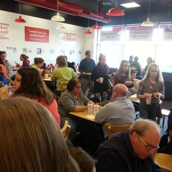Five Guys - A busy day for sure! - Burgers Near Me - Grand Rapids, Michigan Five Guys - A busy day for sure! - Burgers Near Me - Grand Rapids, Michigan
