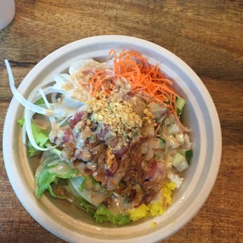 Up Roll Cafe - Honolulu - Ahi Lovers Bowl - Sushi Bars Near Me - Honolulu, Hawaii