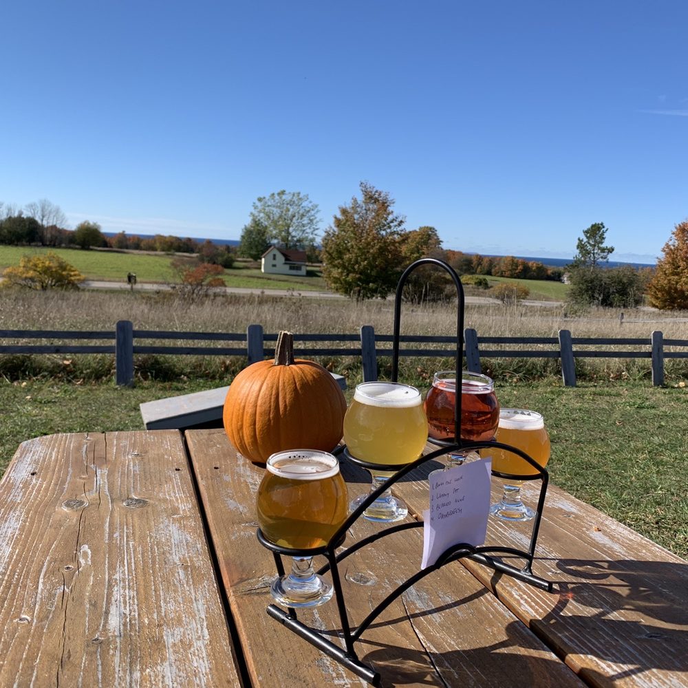Bier's Inwood Brewery - Outside seating - Breweries Near Me - Charlevoix, Michigan