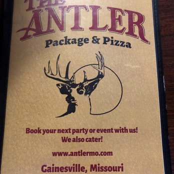 Antler Package & Pizza - Menu - Beer, Wine & Spirits Near Me - Gainesville, Missouri Antler Package & Pizza - Menu - Beer, Wine & Spirits Near Me - Gainesville, Missouri