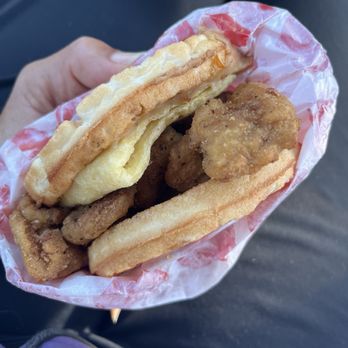 PowerSoul Cafe - Vegan Chicken & Waffle Sandwich - Certified Gluten-Free - Gluten-Free Near Me - Las Vegas, Nevada PowerSoul Cafe - Vegan Chicken & Waffle Sandwich - Certified Gluten-Free - Gluten-Free Near Me - Las Vegas, Nevada