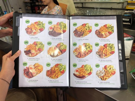 Menu photo 5 Shung Tung Barcelona, B