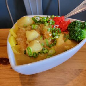 Photo of My Lil' Cube Ramen and Asian Cuisine - Puyallup, WA, United States. The Curry Katsu Don!