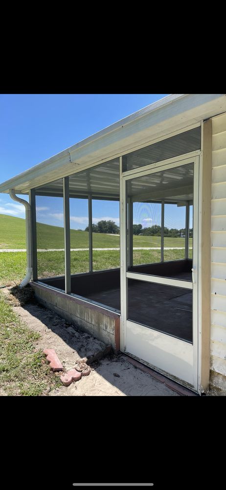 Slide of Joe’s Aluminum, Screen & Vinyl Repair