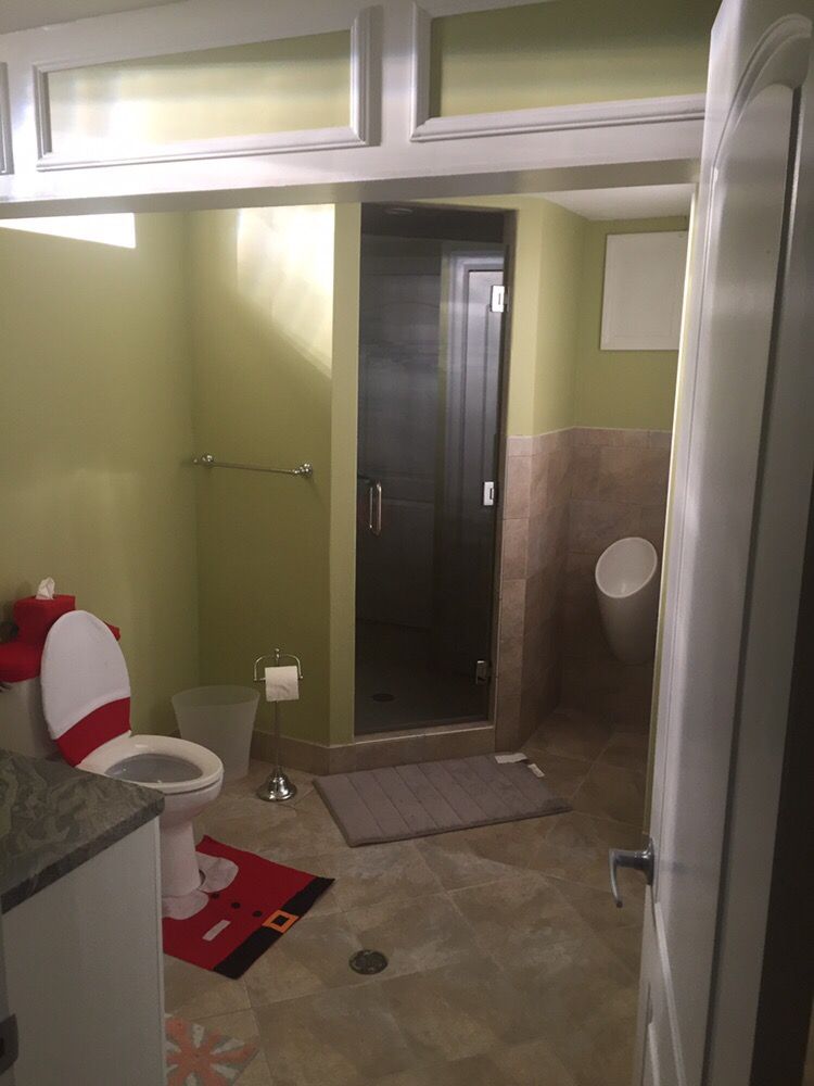 Slide of Emergency Drain and Plumbing