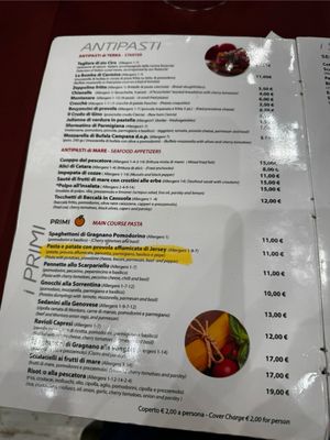 Menu photo 2 Il Pomodorino Naples, NA