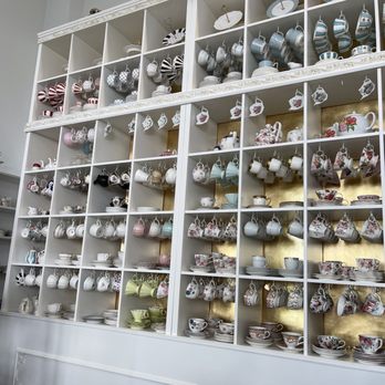 The Tea Room Experience - Tea Cup Wall - Tea Rooms Near Me - Orlando, Florida The Tea Room Experience - Tea Cup Wall - Tea Rooms Near Me - Orlando, Florida