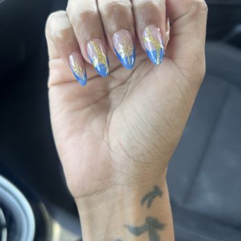 Oleisure Nails Spa - The final result . Looks nothing like my nail inspo. I paid $100+ for this nail set. Waisted my $$$ - Nail Salons Near Me - National City, California Oleisure Nails Spa - The final result . Looks nothing like my nail inspo. I paid $100+ for this nail set. Waisted my $$$ - Nail Salons Near Me - National City, California