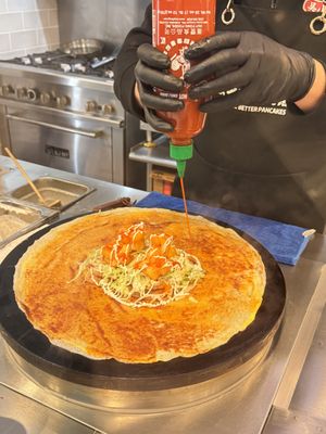 Ms. Wu Savory Crepes 吴小糖沙拉煎饼果子 by null