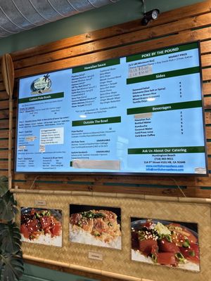 North Shore Poke Co. (we close early when we run out of fresh fish) by null