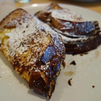 Morgans Restaurant - Mascarpone and Raspberry Stuffed French Toast - New American Near Me - Miami, Florida Morgans Restaurant - Mascarpone and Raspberry Stuffed French Toast - New American Near Me - Miami, Florida