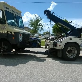 Prompt Towing - Not an easy tow with the generator platform on the front and a 40 gallon water tank underneath the rear. - Towing Near Me - Punta Gorda, Florida Prompt Towing - Not an easy tow with the generator platform on the front and a 40 gallon water tank underneath the rear. - Towing Near Me - Punta Gorda, Florida