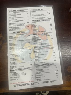 Menu photo 1 Coop Deville of Amite Amite City, LA Menu photo 1 Coop Deville of Amite Amite City, LA