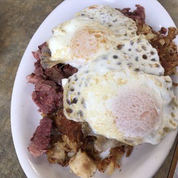 Savory's - Homemade Corned Beef Hash & Eggs - Diners Near Me - Hamburg, New York
