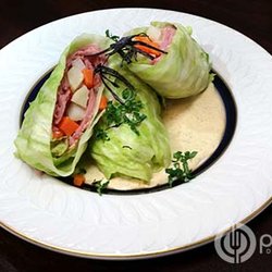 Pinnacle Dietary - Corned Beef and Carrot stuffed Cabbage with Mustard Cream Sauce