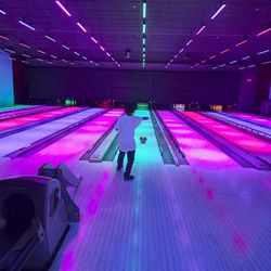 Cosmic bowling