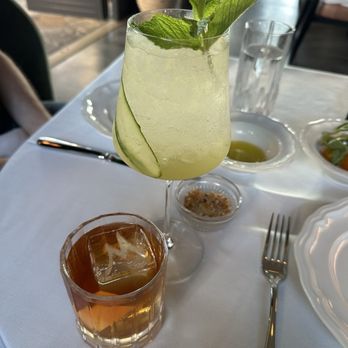 Marisella - Old fashioned and vodka/elderflower cocktail (very refreshing) - Italian Near Me - Santa Barbara, California Marisella - Old fashioned and vodka/elderflower cocktail (very refreshing) - Italian Near Me - Santa Barbara, California