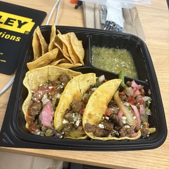 TEXAMEX Restaurant - Three Beef tacos - Tex-Mex Near Me - San Jose, California TEXAMEX Restaurant - Three Beef tacos - Tex-Mex Near Me - San Jose, California