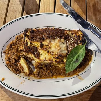 DeNuccis - Monday nights Lasagna special, saved me some for tonight.  Absolute perfection - New American Near Me - Lincoln Park, Illinois
