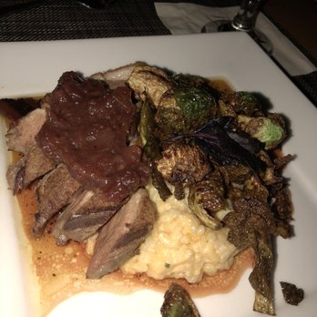 Bistro 19 - Duck entree, pumpkin risotto.. so many yummy things in One picture - New American Near Me - Pittsburgh, Pennsylvania Bistro 19 - Duck entree, pumpkin risotto.. so many yummy things in One picture - New American Near Me - Pittsburgh, Pennsylvania