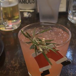 Christmas themed Cocktail Christmas themed Cocktail