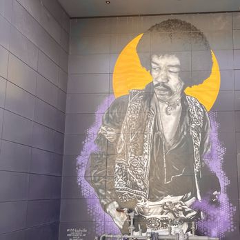 Nashville Experience Tours - Jimi Hendrix Mural - Walking Tours Near Me - Nashville, Tennessee