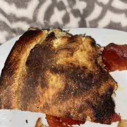 Burned mellow mushroom pizza