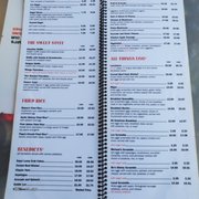 Photo of Bogart's Cafe - Honolulu, HI, United States. The menu as of November 25, 2022. Note: cash prices on the left &amp; credit card prices on the right.