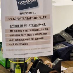 Schuh Schmid - Früher war mehr Vorteil