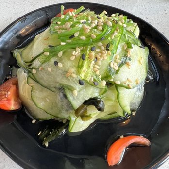 BittyFish Sushi - Cucumber Salad - Conveyor Belt Sushi Near Me - Lynnwood, Washington BittyFish Sushi - Cucumber Salad - Conveyor Belt Sushi Near Me - Lynnwood, Washington