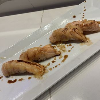 Kusshi - Fatty Salmon Belly - Sushi Bars Near Me - Rockville, Maryland Kusshi - Fatty Salmon Belly - Sushi Bars Near Me - Rockville, Maryland