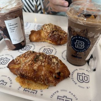 Paris Baguette - Ham and cheese croissant and Smores Latte - Bakeries Near Me - Winter Park, Florida Paris Baguette - Ham and cheese croissant and Smores Latte - Bakeries Near Me - Winter Park, Florida