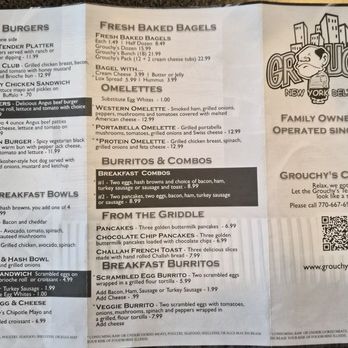 Grouchy's NY Deli - Menu - Delis Near Me - Alpharetta, Georgia
