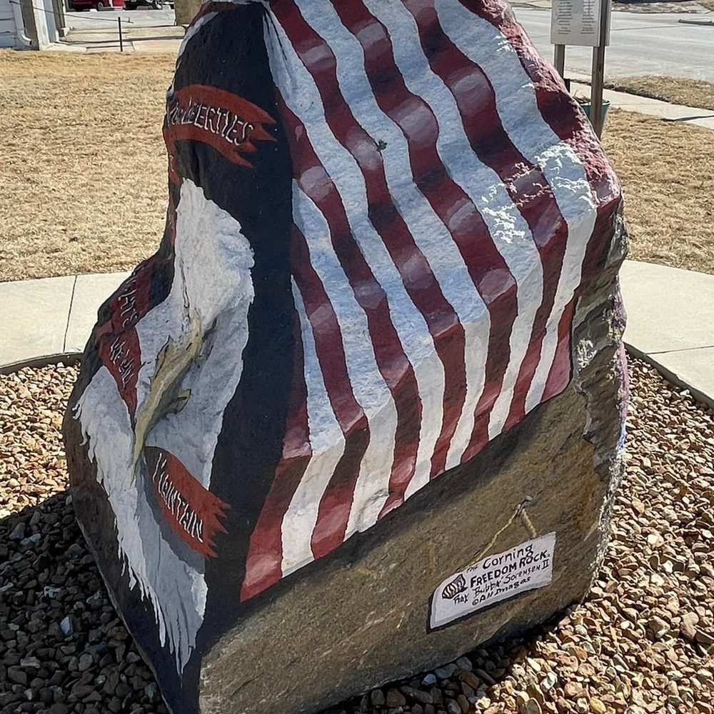 Adams County Freedom Rock - Landmarks & Historical Buildings Near Me - Corning, Iowa Adams County Freedom Rock - Landmarks & Historical Buildings Near Me - Corning, Iowa