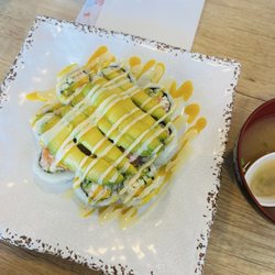 I think the Oahu roll with mango
