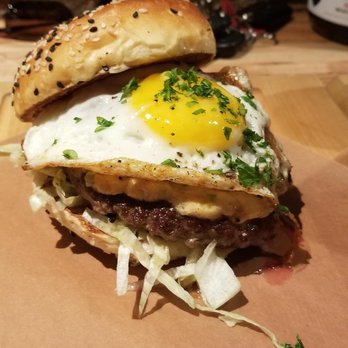 Hambrgr Ottawa Street - It's always sunny.. but we changed English muffin to regular bun - Burgers Near Me - Hamilton, Ontario Hambrgr Ottawa Street - It's always sunny.. but we changed English muffin to regular bun - Burgers Near Me - Hamilton, Ontario